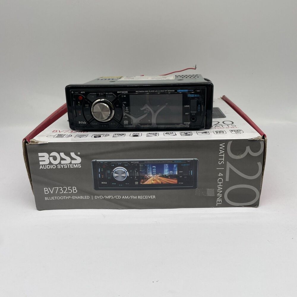 BOSS Audio Systems BV7325B Car Audio Stereo System Bluetooth Dvd *OPEN BOX